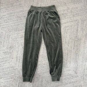 Abercrombie Velour Joggers